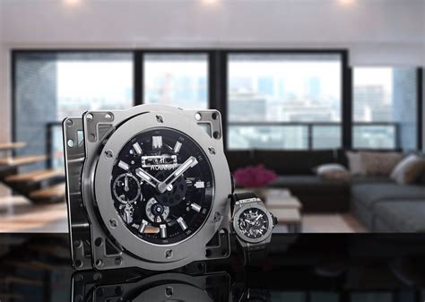 hublot meca 10 table clock price